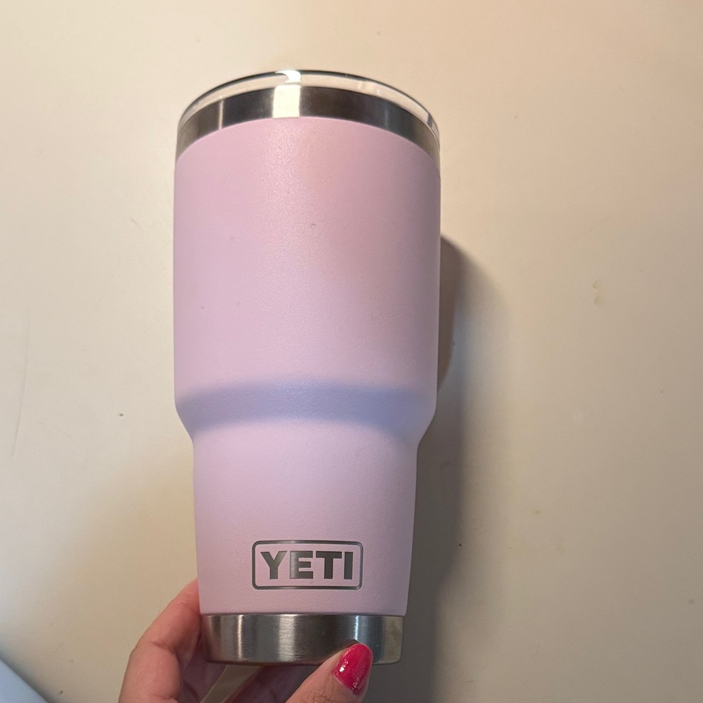 YETI Soft Pink Stainless Steel Tumbler 30oz